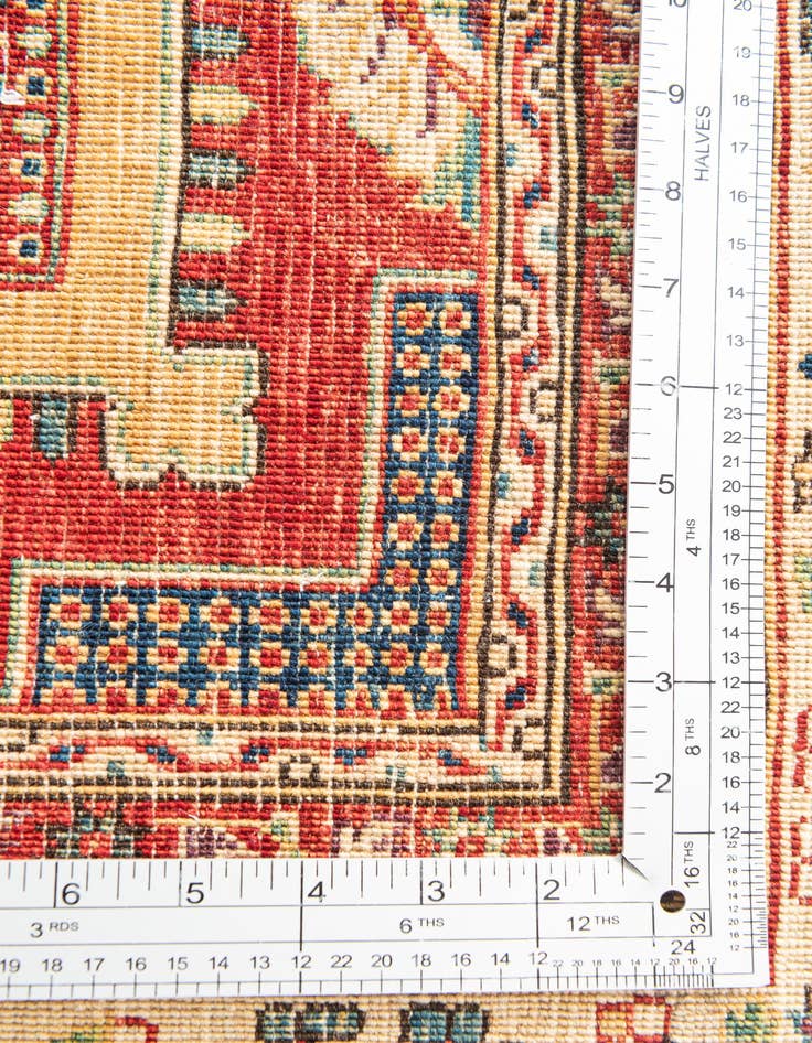 Detail image of  5' x 6' 6  Hand Knotted Ariana Ziegler Oriental Rug