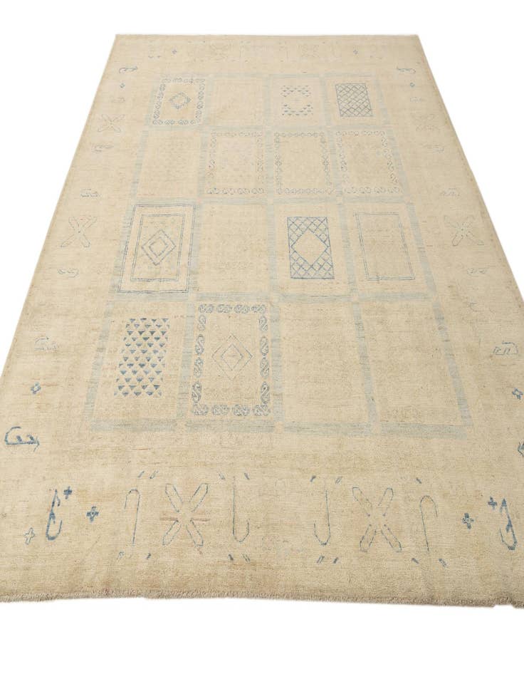 Detail image of  8' x 9' 3  Hand Knotted Ariana Ziegler Rug