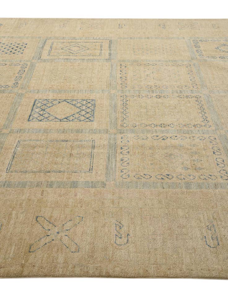 Detail image of  8' x 9' 3  Hand Knotted Ariana Ziegler Rug