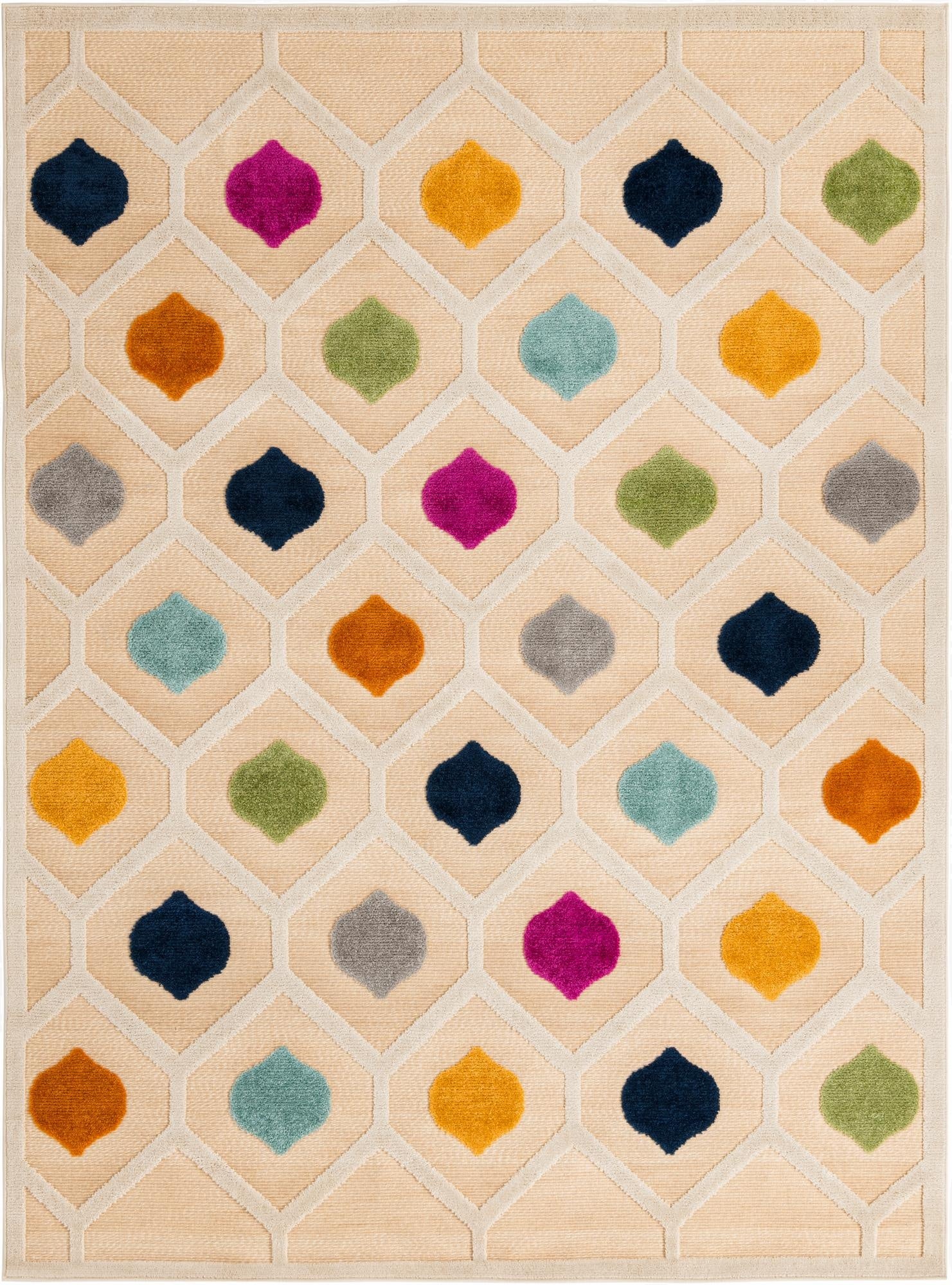  7' x 10'  Washable Aruba Indoor / Outdoor Rug