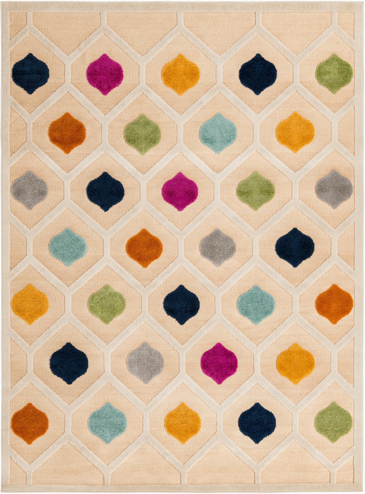  7' 10 x 10'  Washable Aruba Indoor / Outdoor Rug