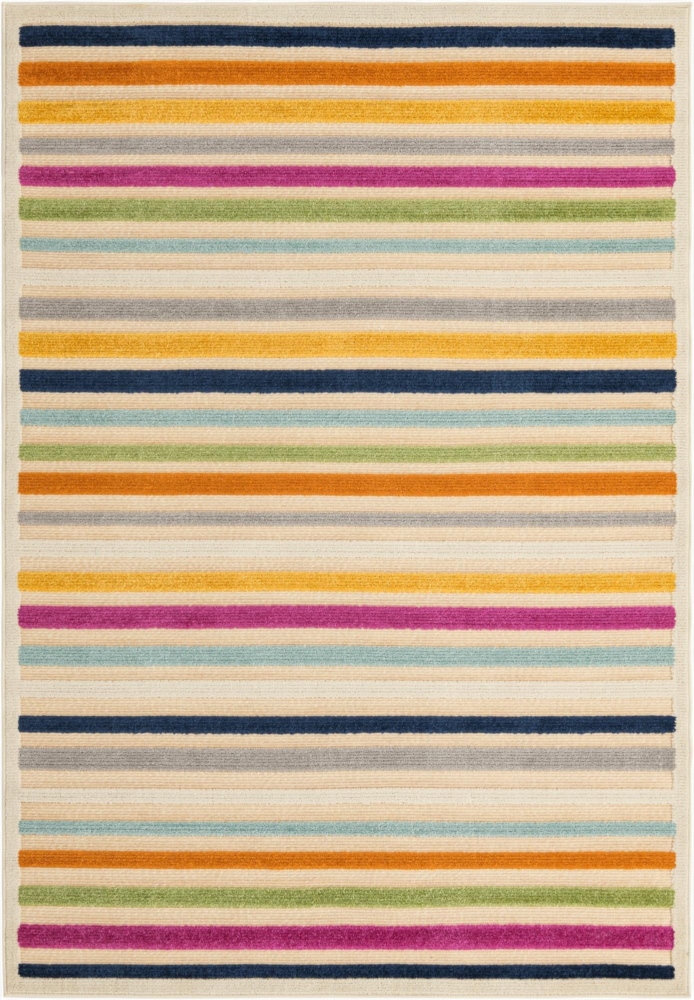  5' 3 x 8'  Washable Aruba Indoor / Outdoor Rug