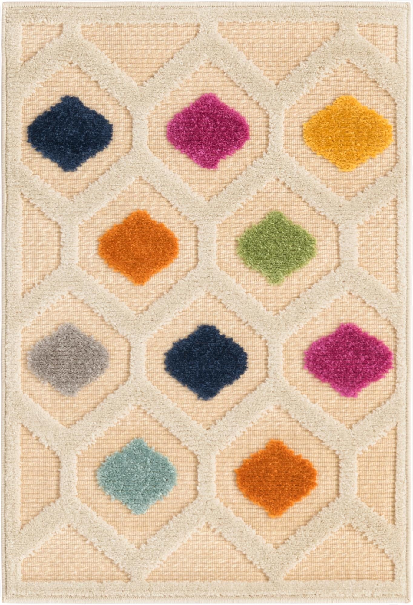  2' x 3'  Washable Aruba Indoor / Outdoor Rug