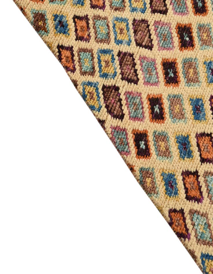 Detail image of  4' 2 x 6' 3  Hand Knotted Balouch Wool Rug