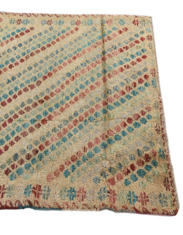 Detail image of  3' 7 x 5' 7  Hand Knotted Balouch Wool Rug