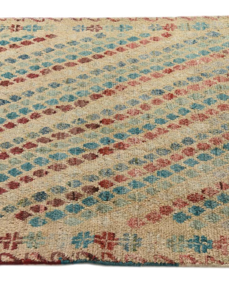 Detail image of  3' 7 x 5' 7  Hand Knotted Balouch Wool Rug