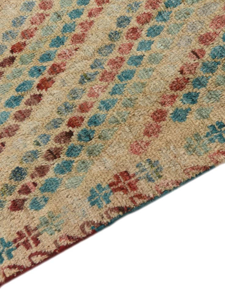 Detail image of  3' 7 x 5' 7  Hand Knotted Balouch Wool Rug