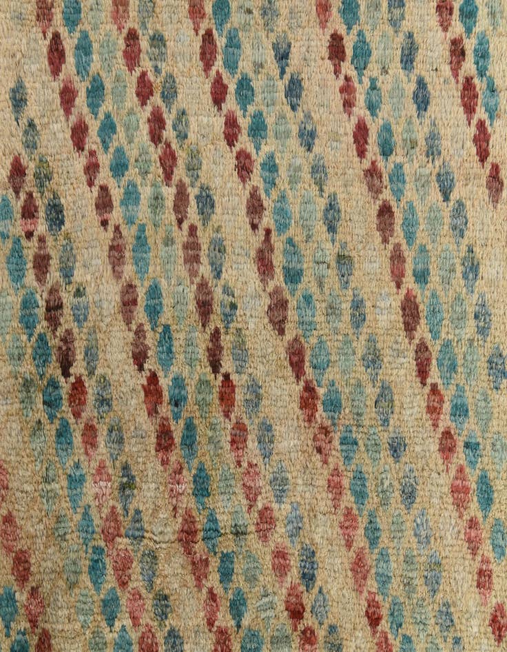 Detail image of  3' 7 x 5' 7  Hand Knotted Balouch Wool Rug