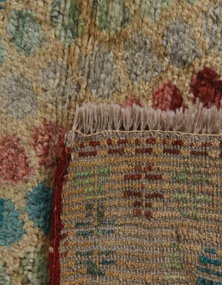 Detail image of  3' 7 x 5' 7  Hand Knotted Balouch Wool Rug