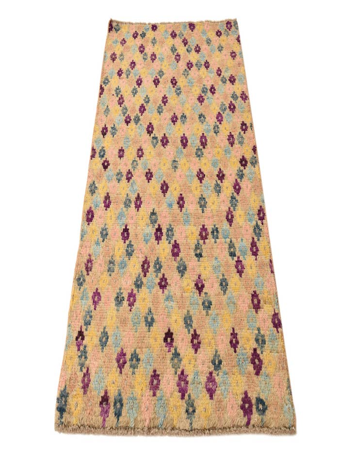 Detail image of  3' 1 x 5' 5  Hand Knotted Balouch Wool Rug