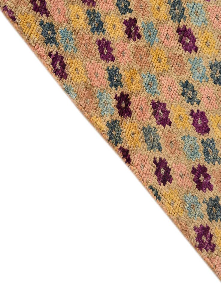 Detail image of  3' 1 x 5' 5  Hand Knotted Balouch Wool Rug