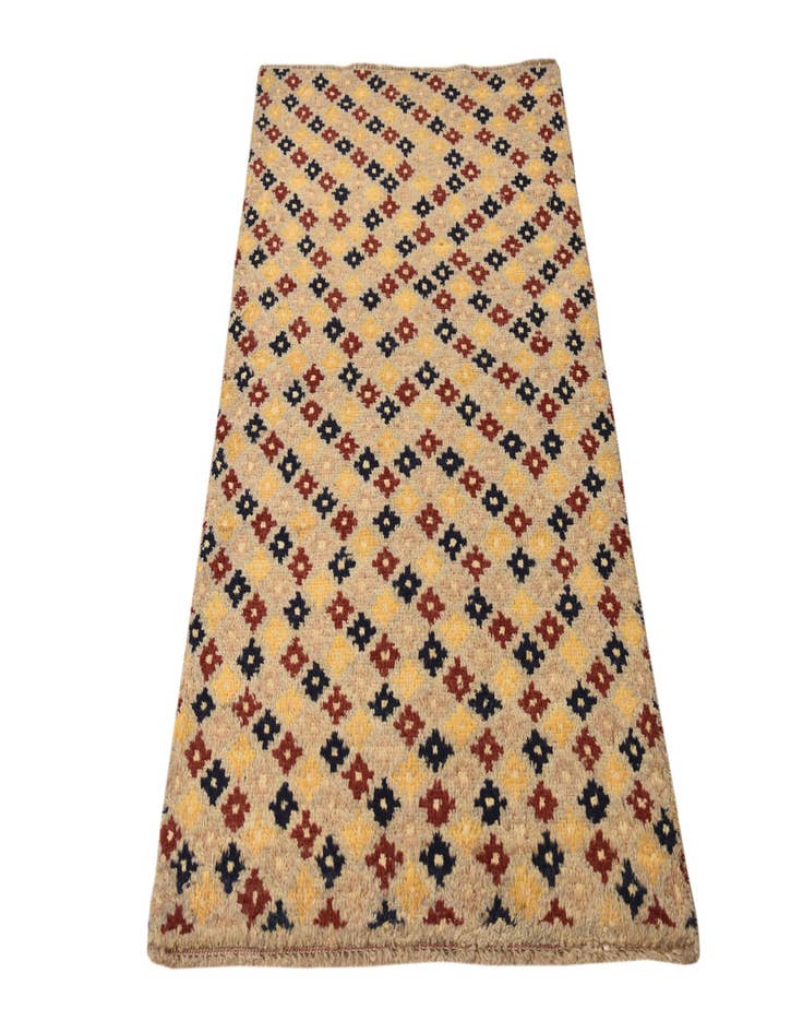 Detail image of  3' x 5' 4  Hand Knotted Balouch Wool Rug