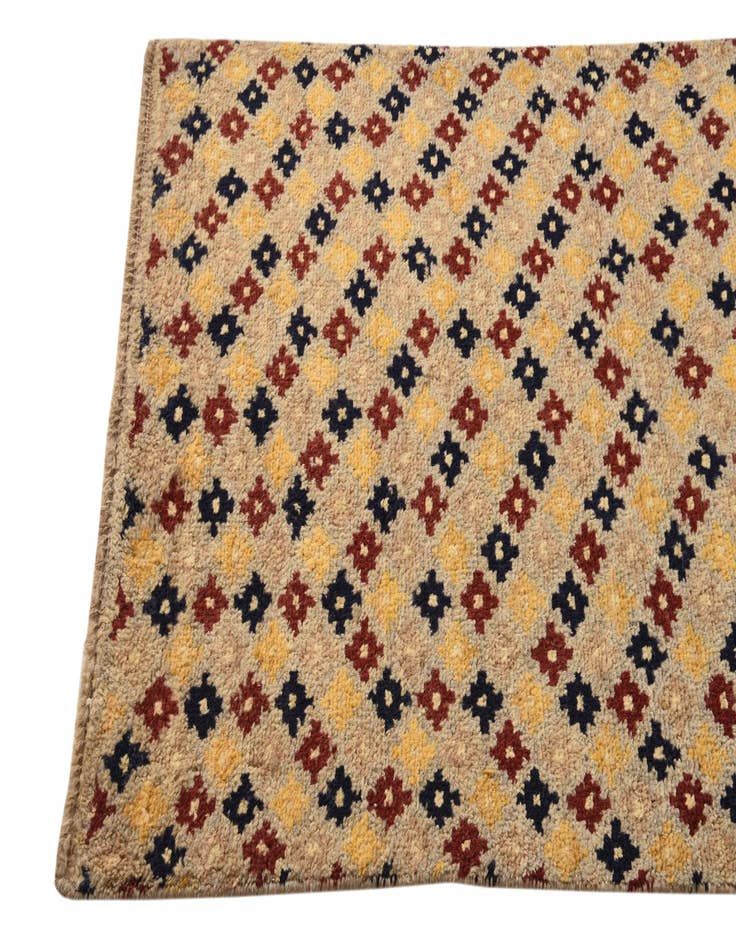 Detail image of  3' x 5' 4  Hand Knotted Balouch Wool Rug