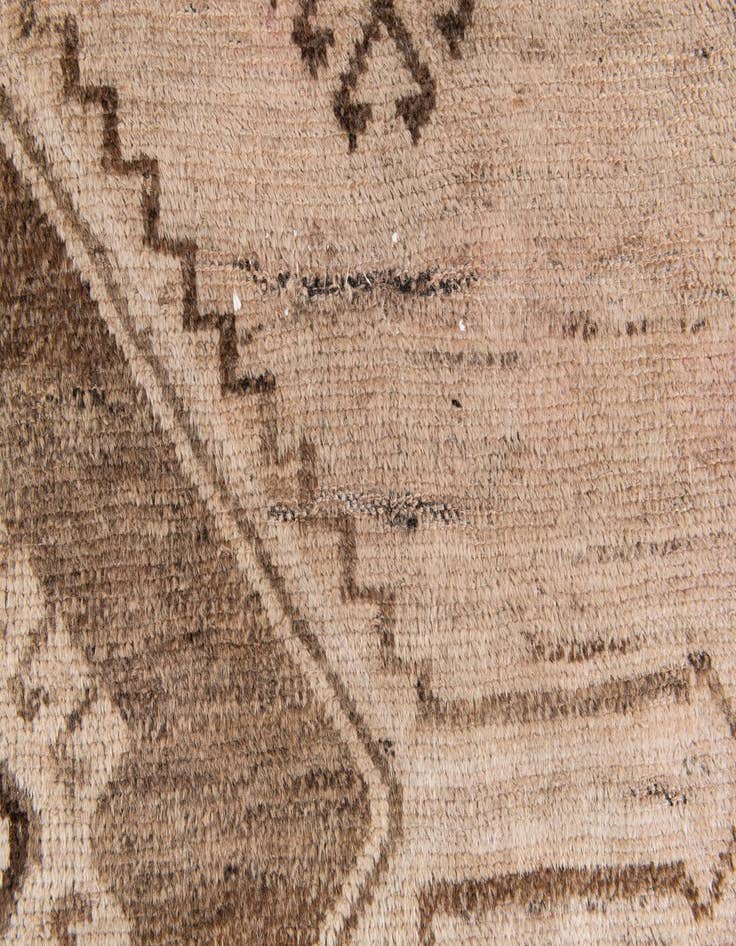 Detail image of  5' x 9' 8  Hand Knotted Balouch Wool Rug