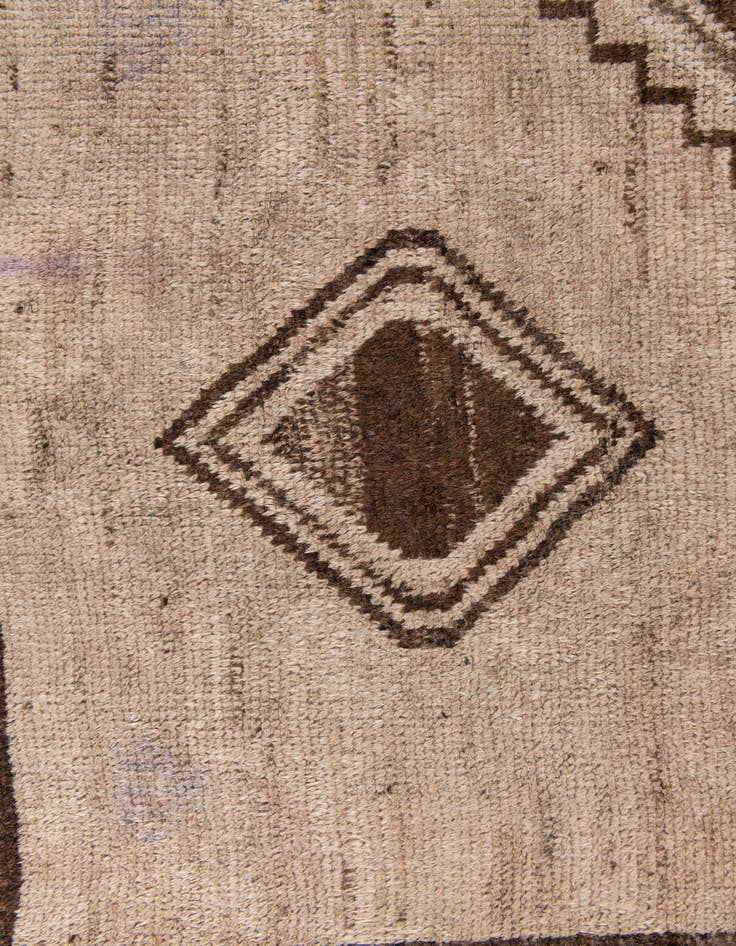 Detail image of  5' x 9' 8  Hand Knotted Balouch Wool Rug