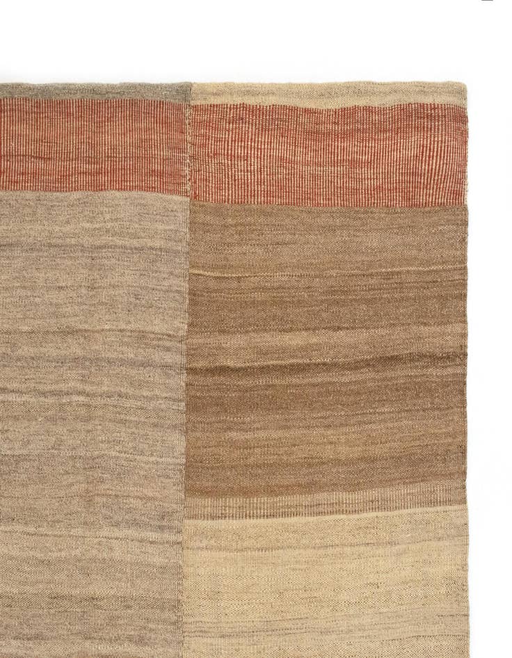 Detail image of  6' 11 x 9' 1  Hand Knotted Baneh Kilim Persian Rug