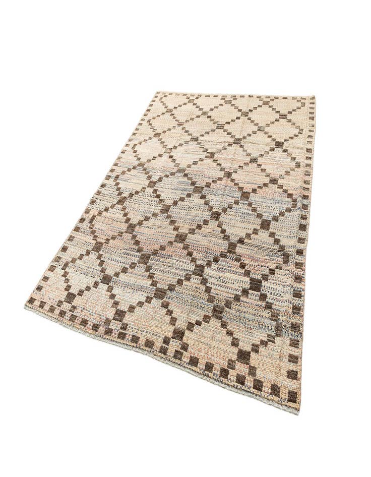 Detail image of  8' 2 x 9' 9  Hand Knotted Beni Marok Rug