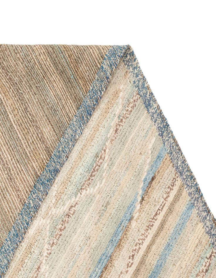 Detail image of  9' 6 x 11' 9  Hand Knotted Beni Marok Rug