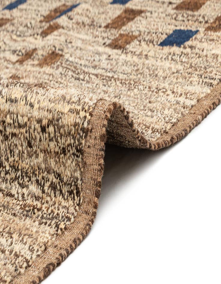 Detail image of  10' x 14' 4  Hand Knotted Beni Marok Rug