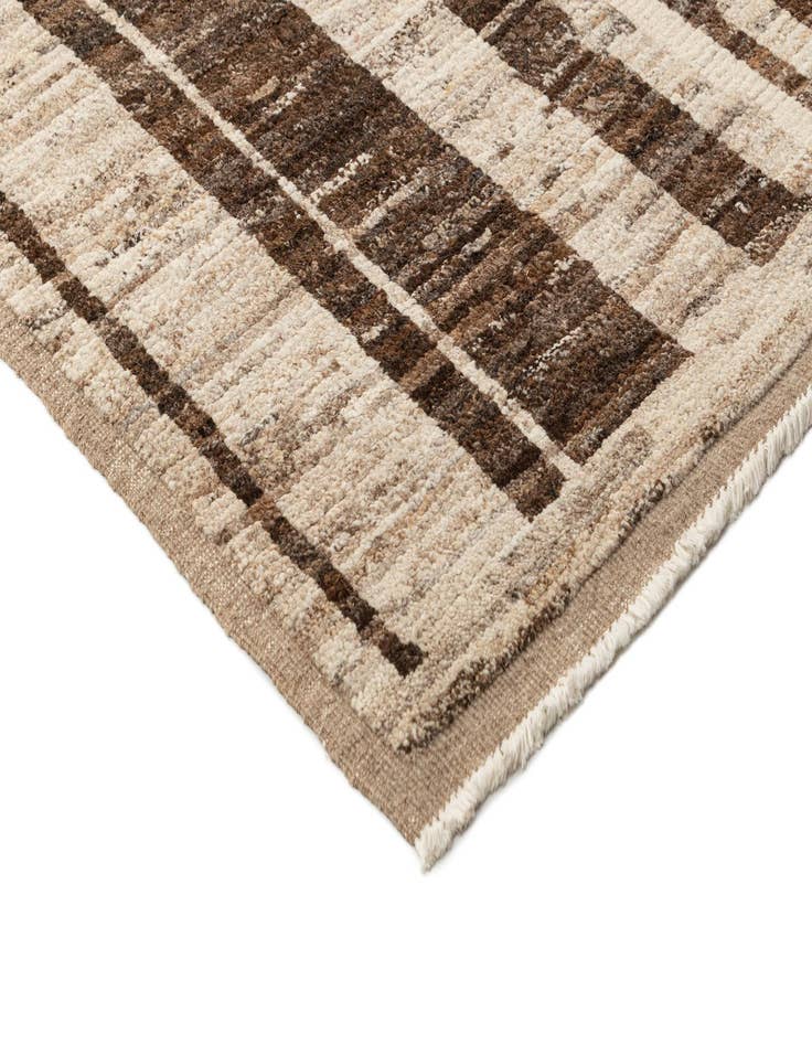 Detail image of  9' 11 x 14' 1  Hand Knotted Beni Marok Rug