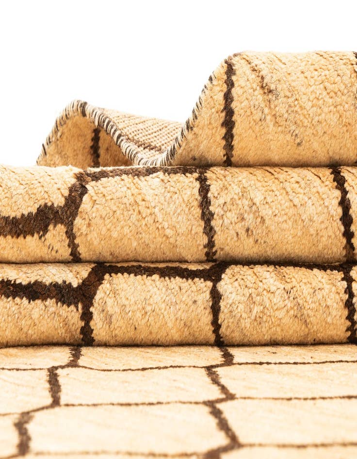 Detail image of  5' 8 x 7' 11 Beni Marok Rug