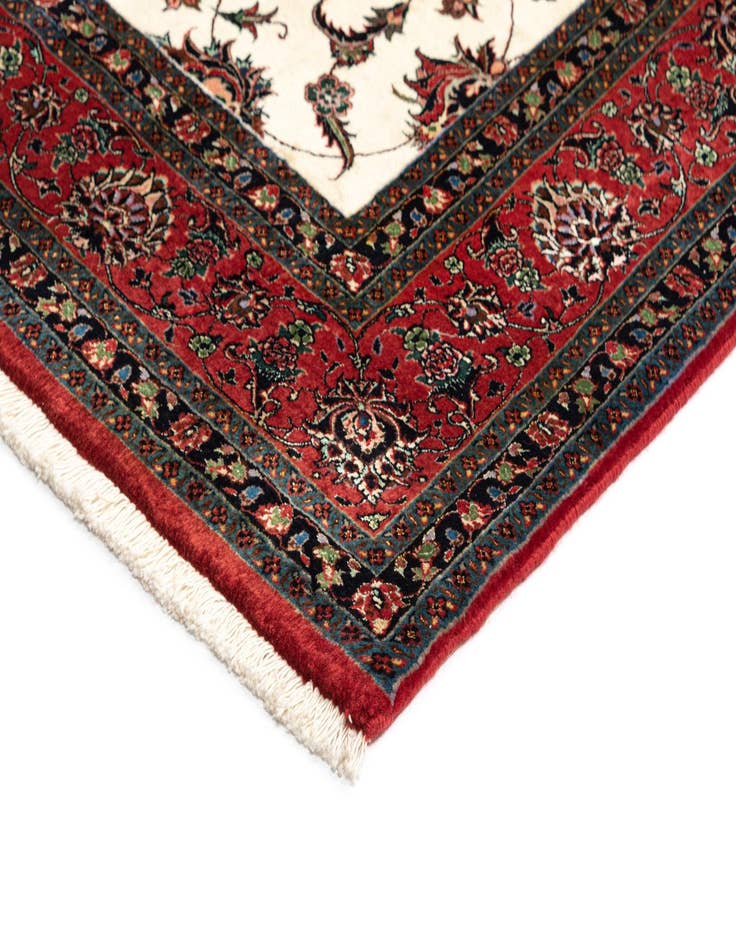 Detail image of  6' 6 x 10' 6 Bidjar With Silk Rug