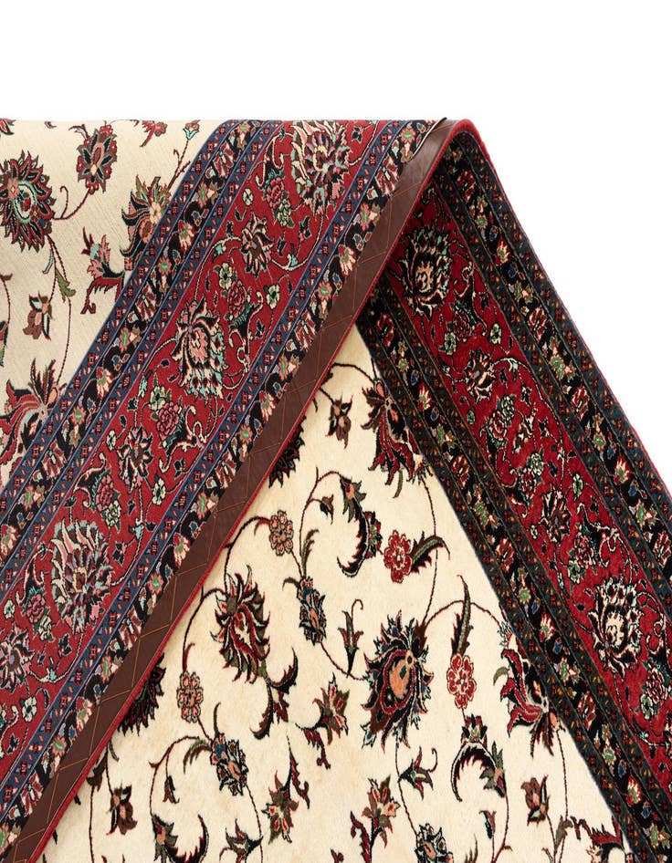 Detail image of  6' 6 x 10' 6 Bidjar With Silk Rug