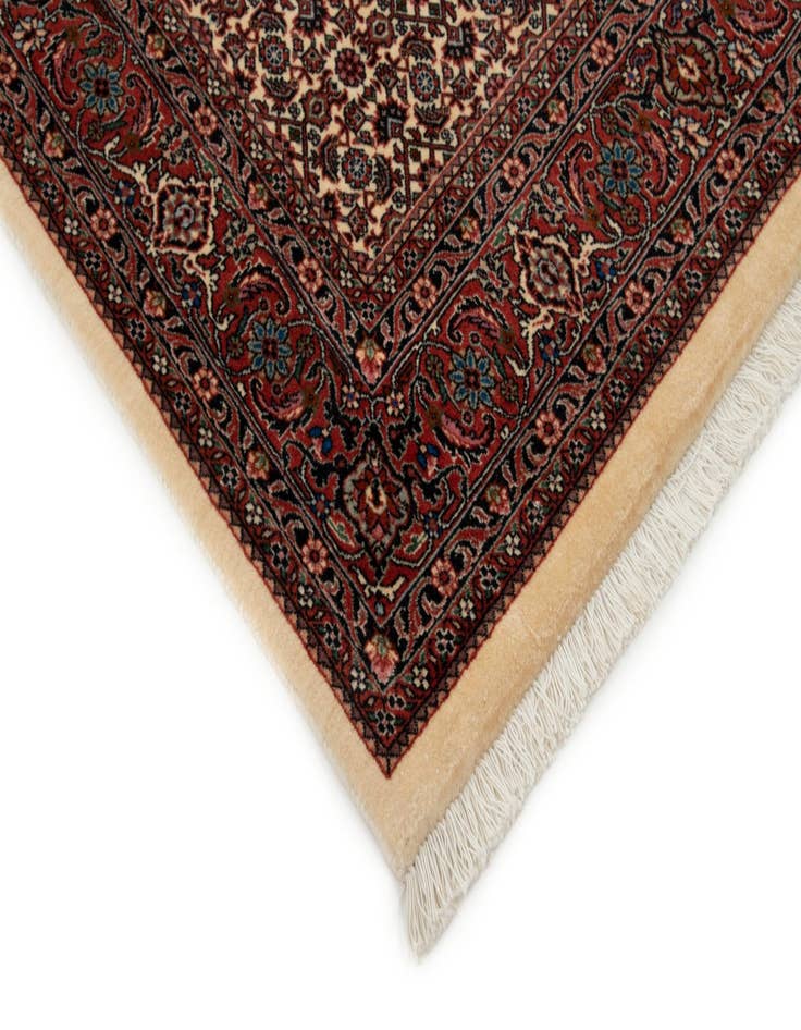 Detail image of  4' 10 x 7' 1 Bidjar With Silk Rug
