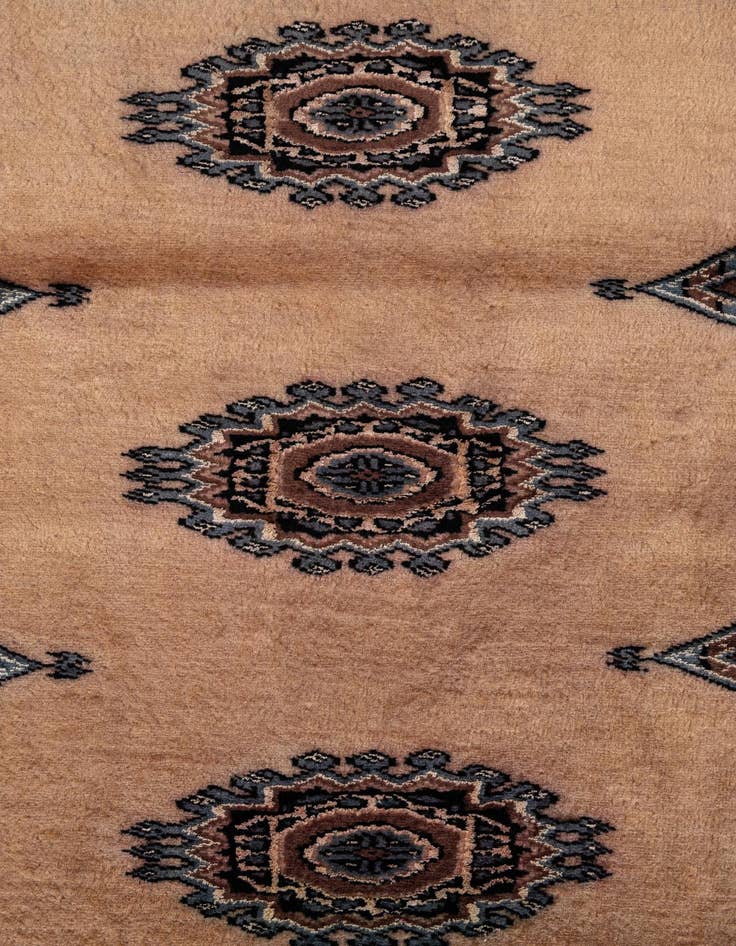 Detail image of  3' 4 x 5' 1  Hand Knotted Bokhara Oriental Rug