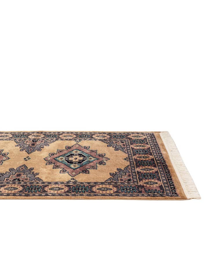 Detail image of  3' 1 x 5' 6  Hand Knotted Bokhara Oriental Rug