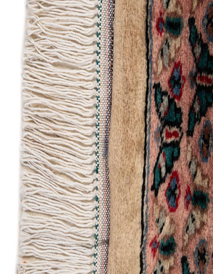 Detail image of  4' 2 x 5' 11  Hand Knotted Bokhara Oriental Wool Rug