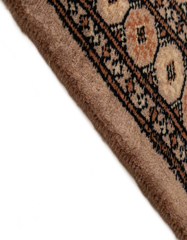 Detail image of  2' 1 x 3' 3  Hand Knotted Bokhara Oriental Wool Rug