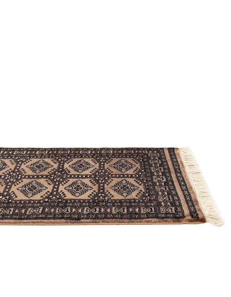 Detail image of  2' x 3' 3  Hand Knotted Bokhara Oriental Rug