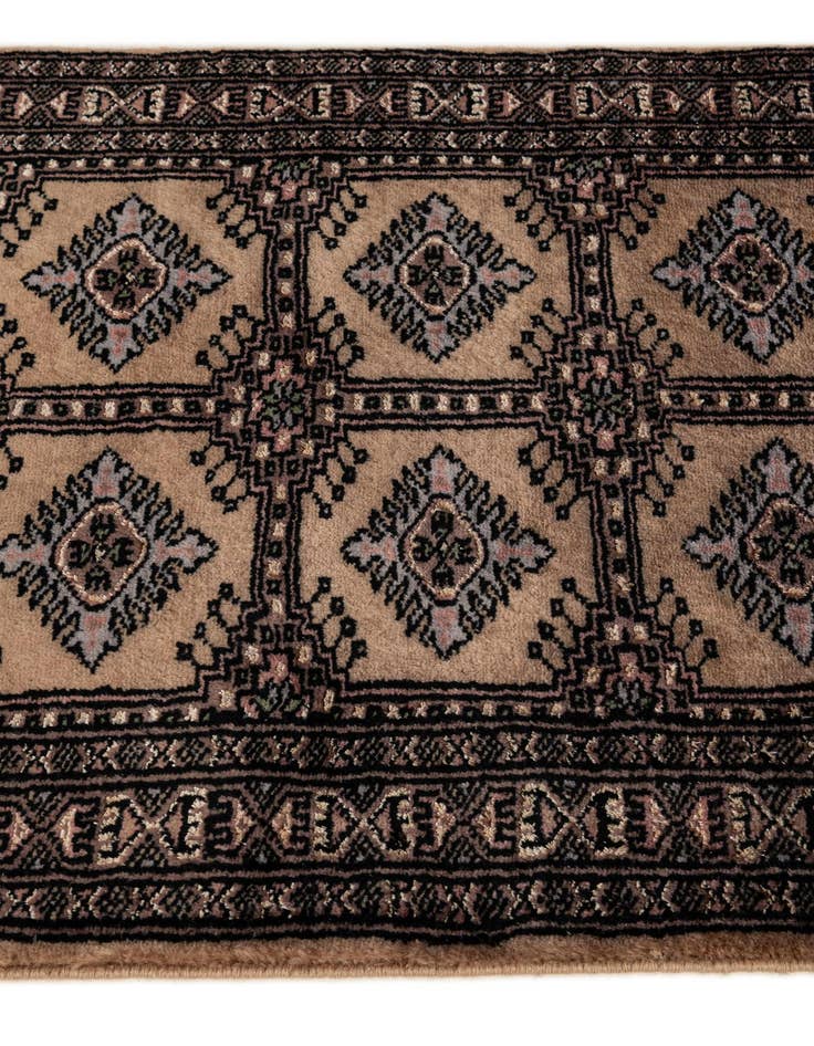 Detail image of  2' x 3' 3  Hand Knotted Bokhara Oriental Rug