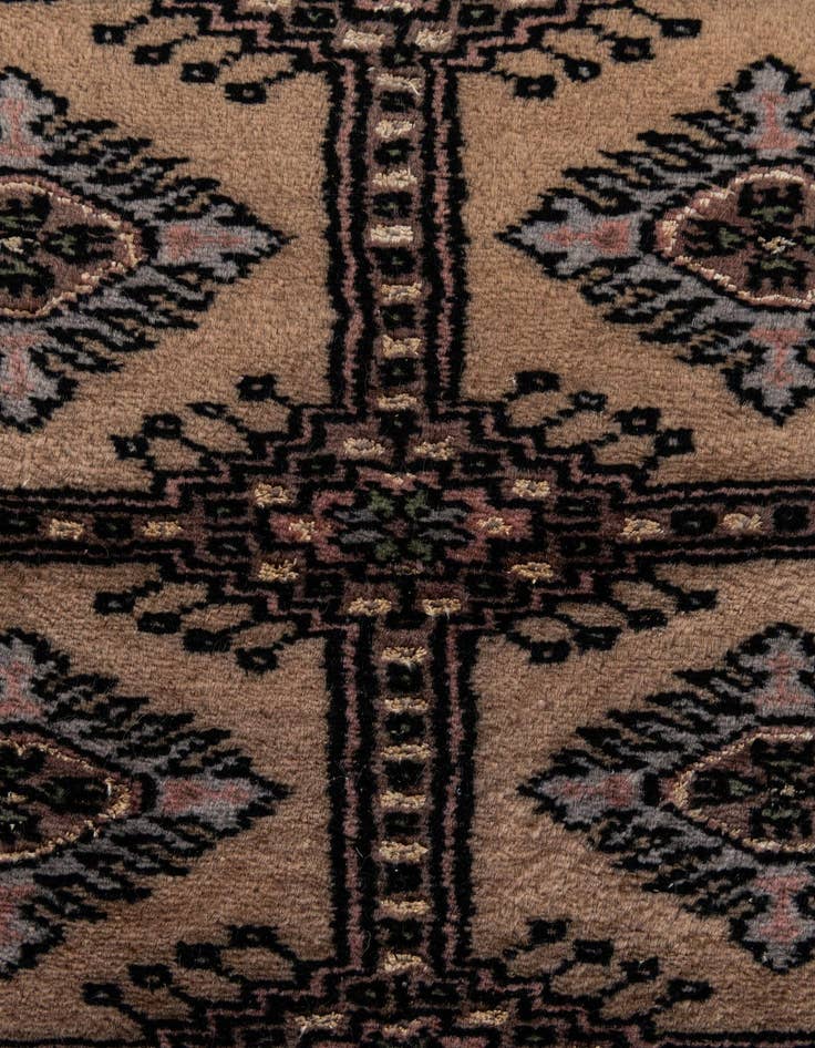 Detail image of  2' x 3' 3  Hand Knotted Bokhara Oriental Rug