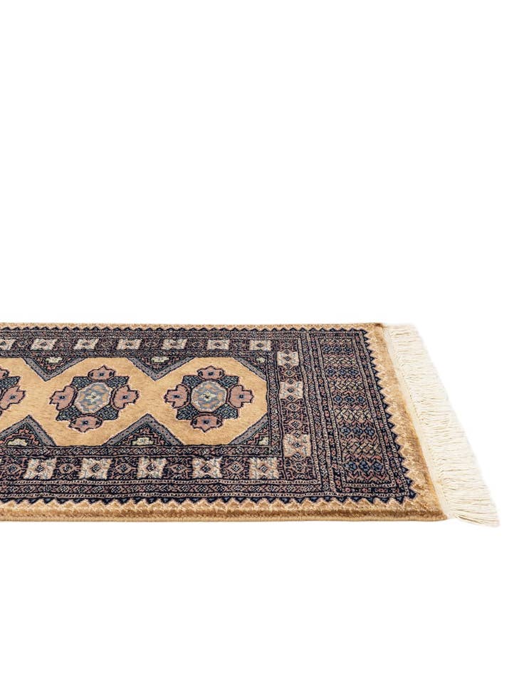 Detail image of  2' 1 x 3' 2  Hand Knotted Bokhara Oriental Rug