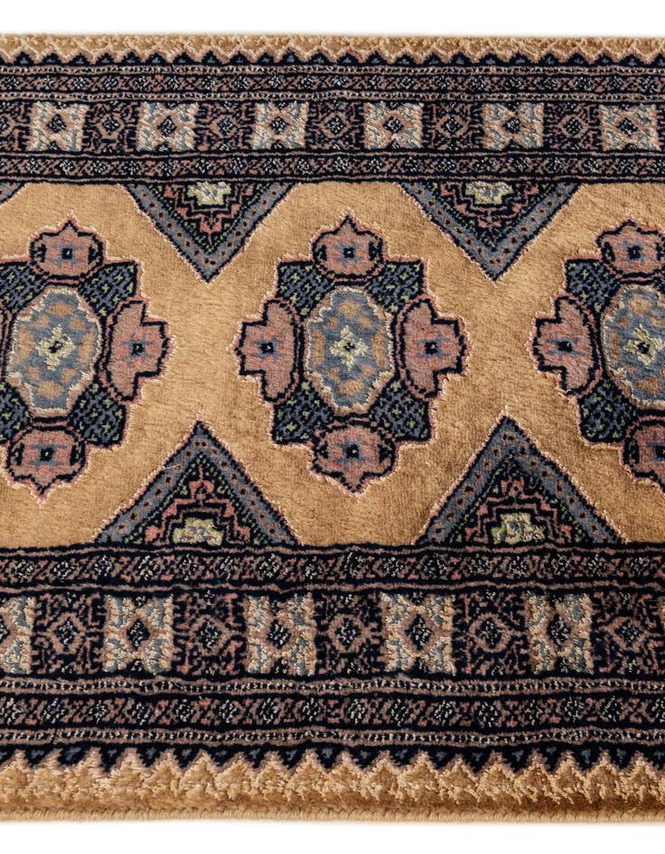 Detail image of  2' 1 x 3' 2  Hand Knotted Bokhara Oriental Rug