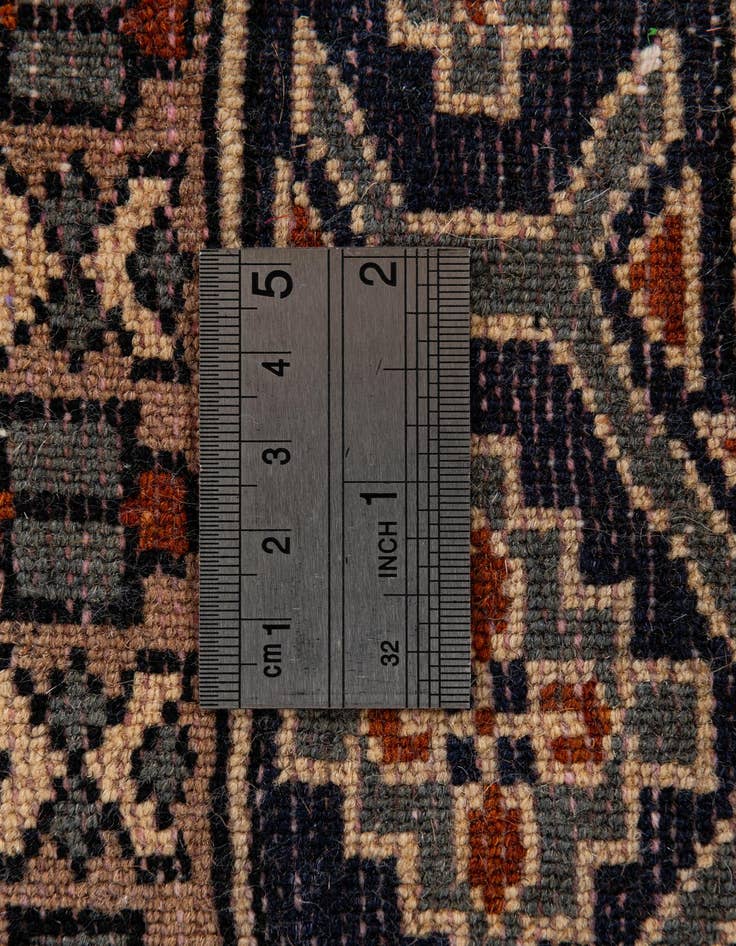 Detail image of  2' 8 x 4' 2  Hand Knotted Bokhara Wool Rug