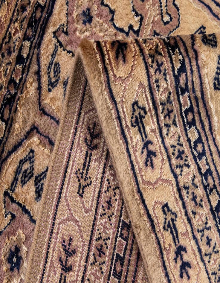 Detail image of  2' 6 x 4' 3  Hand Knotted Bokhara Rug