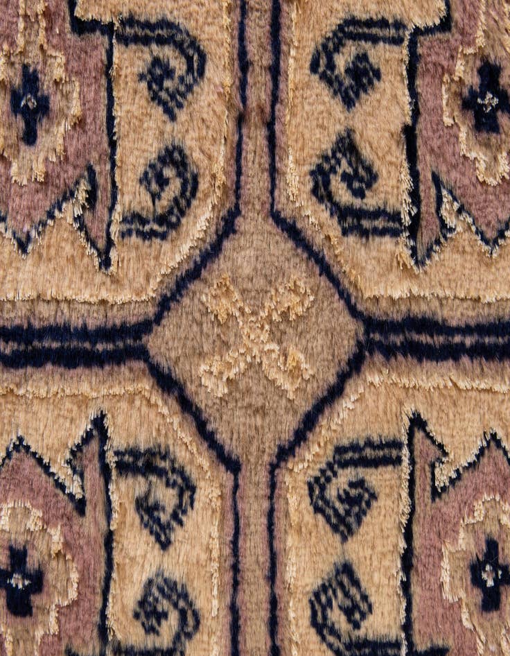 Detail image of  2' 6 x 4' 3  Hand Knotted Bokhara Rug