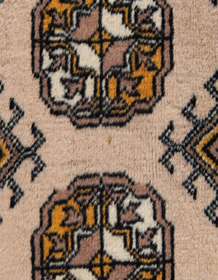 Detail image of  3' 1 x 5' 7  Hand Knotted Bokhara Wool Rug