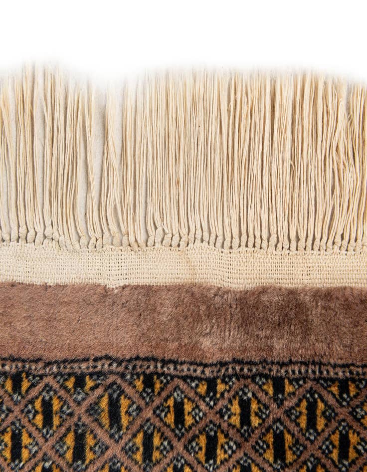 Detail image of  3' 1 x 5' 7  Hand Knotted Bokhara Wool Rug