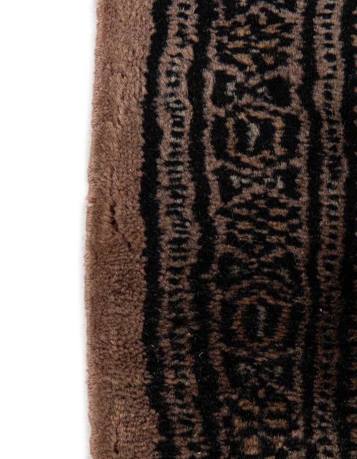 Detail image of  3' 3 x 5' 5  Hand Knotted Bokhara Oriental Wool Rug