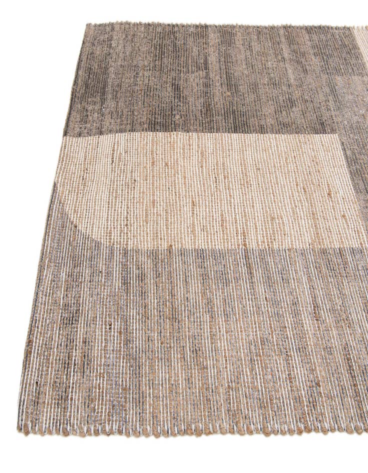 Detail image of  4' 1 x 6' Chenille Jute Rug