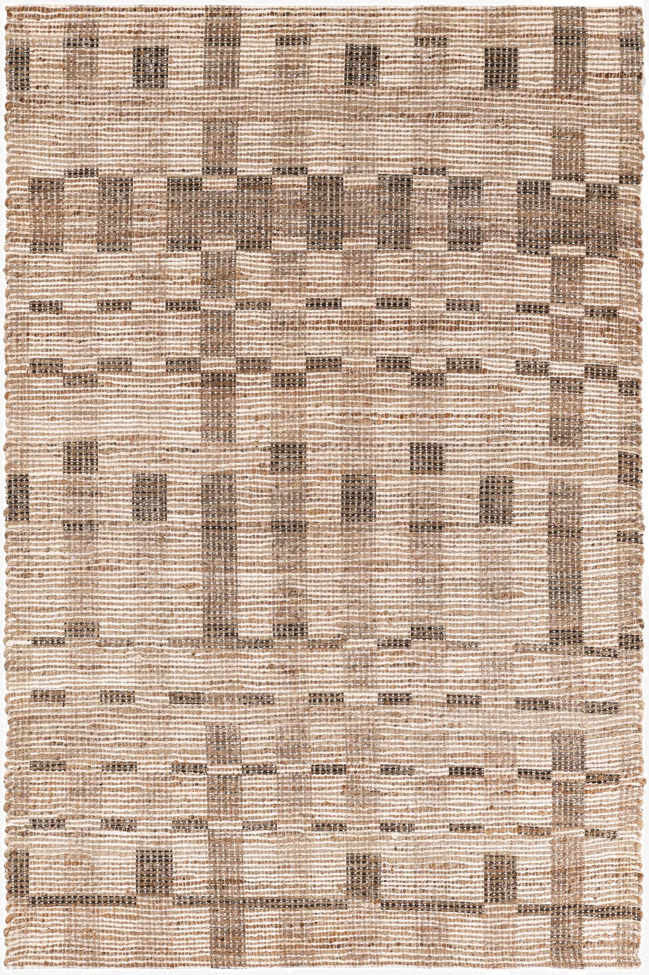  4' 1 x 6' Chenille Jute Rug