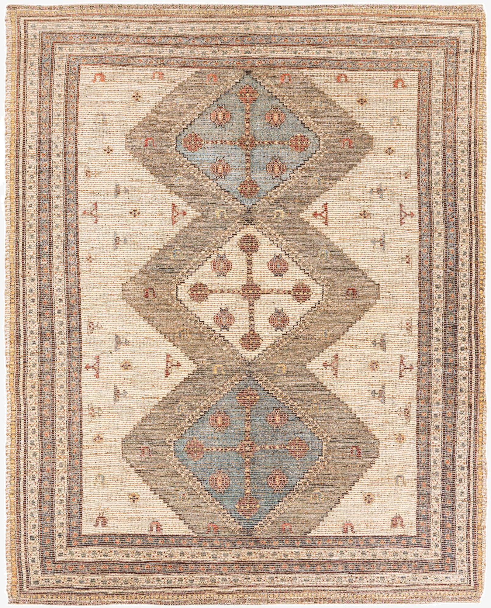  7' 10 x 10' Chenille Jute Rug