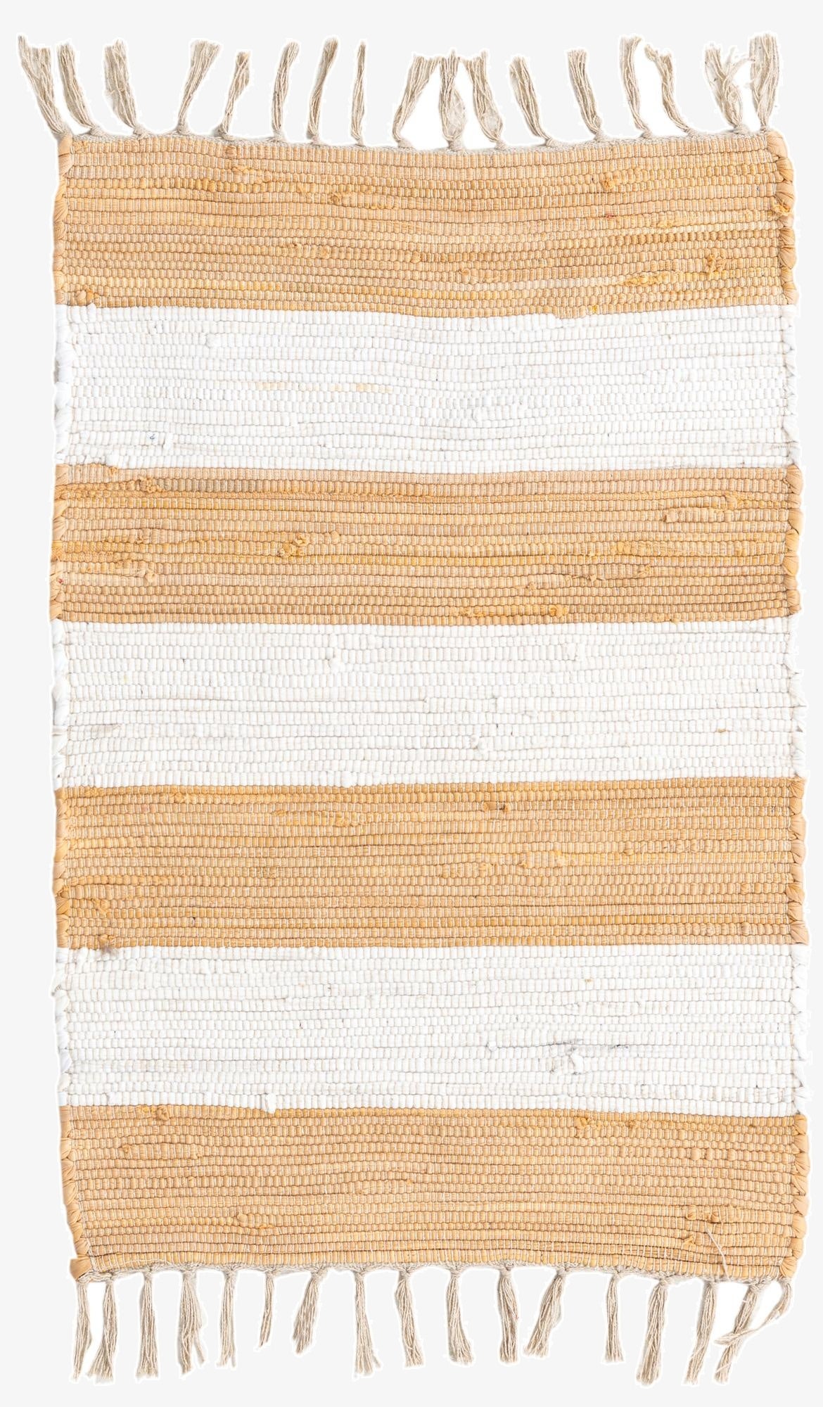  2' x 3' 1  Hand Woven Chindi Rag Rug