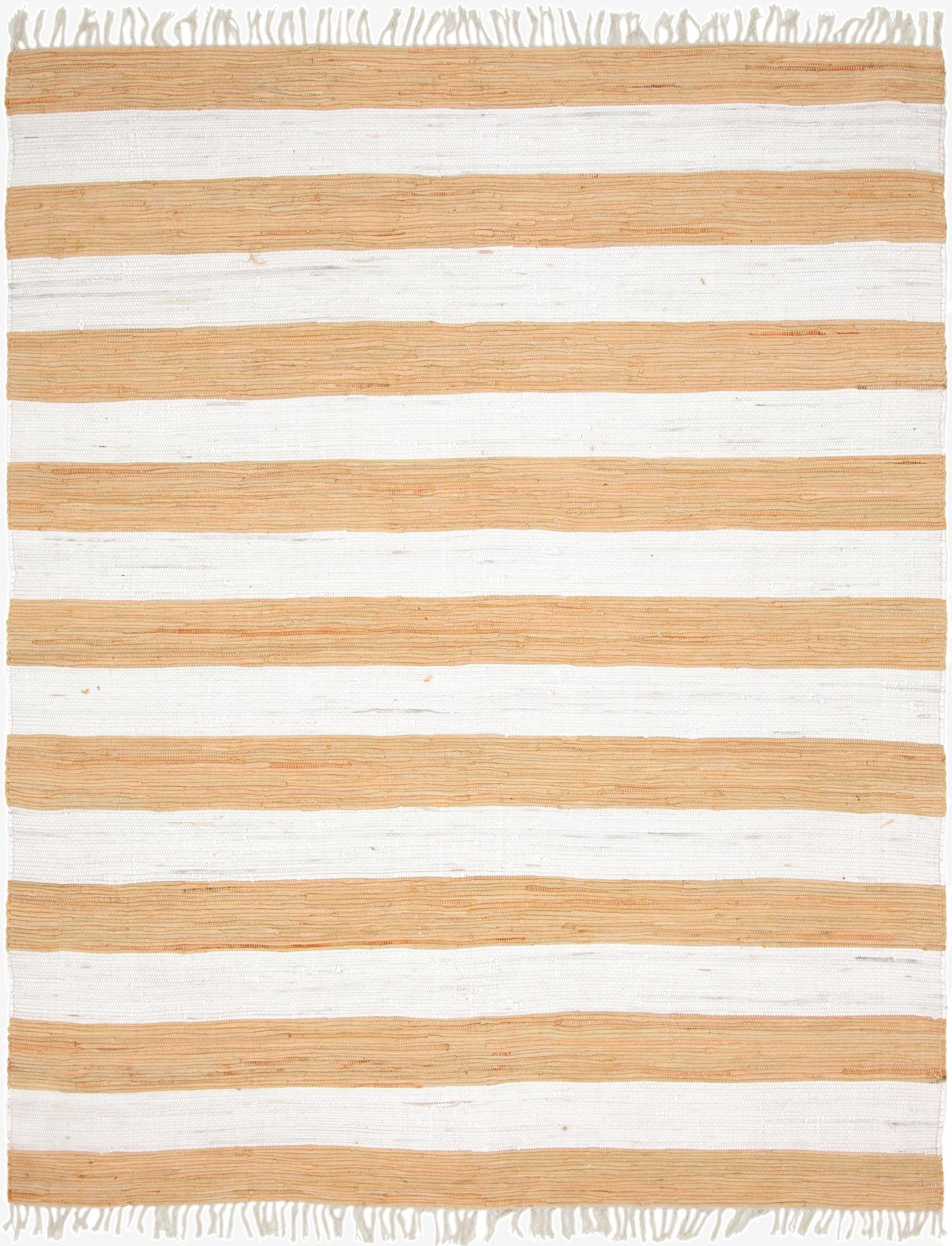  8' x 10'  Hand Woven Chindi Rag Rug