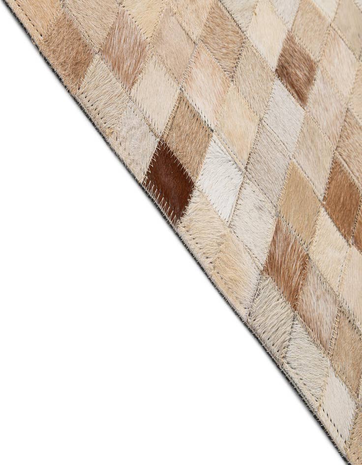 Detail image of  7' 11 x 9' 9 Cowhide - Patchwork Rug
