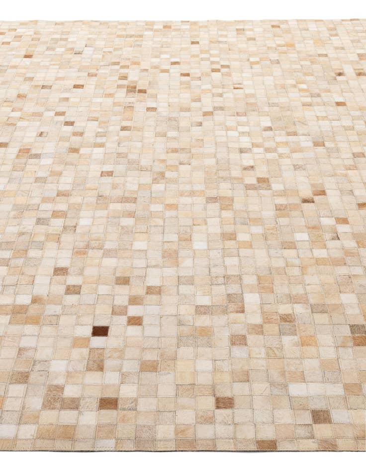 Detail image of  8' 2 x 9' 11 Cowhide - Patchwork Rug